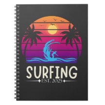 Surfen Est. 2025 Retro  Vacay Mode Surf