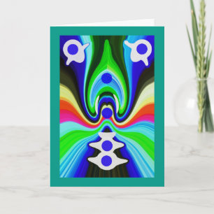 Surfen Feestdagen Kaart