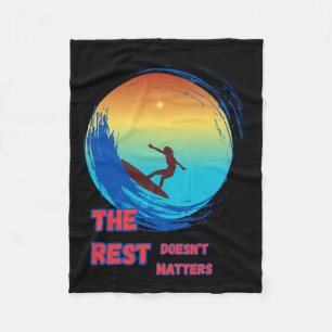Surfen Fleece Deken