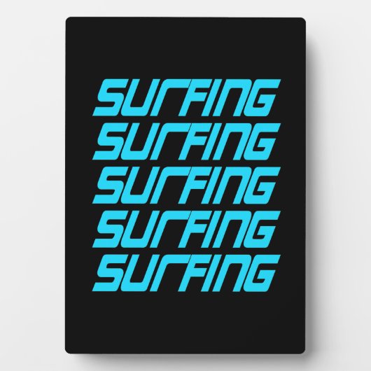 Surfen Fotoplaat (voorkant)