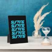 Surfen Fotoplaat (Zijkant)
