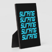 Surfen Fotoplaat (Zijkant)