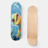 Surfen gekko rijden de golven persoonlijk skateboard (Voorkant)