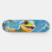 Surfen gekko rijden de golven persoonlijk skateboard (Horizontaal)