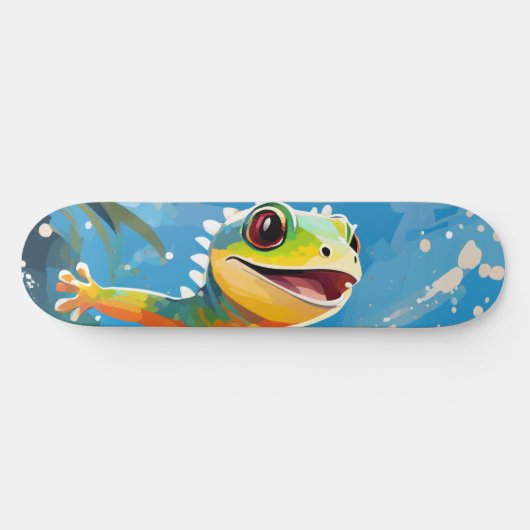 Surfen gekko rijden de golven persoonlijk skateboard (Horizontaal)