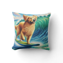 Surfen Golden Retriever