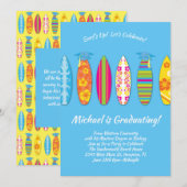 Surfen Graduation Party Surf Board Kaart (Voorkant / Achterkant)