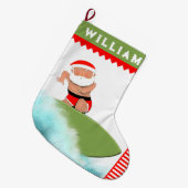 Surfen Grote Kerstsok (Voorkant (Hangend))