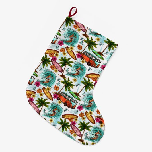 Surfen Grote Kerstsok (Voorkant (Hangend))