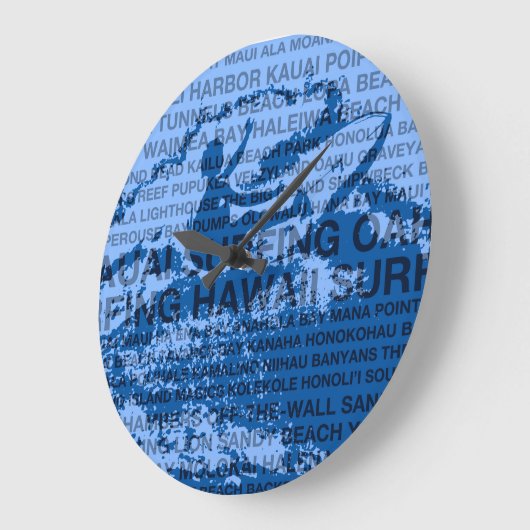 Surfen Hawaii Cutback Hawaïaanse klok (Hoek)