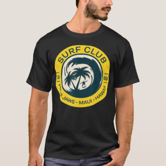 Surfen Hawaii Peahi Jaws Maui Hawaii Retro (2) T-shirt