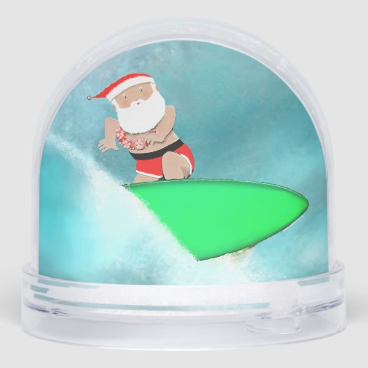 Surfen Hawaii Vakantie Gift Sneeuwbol (Achterkant)