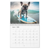 Surfen Hond Kalender, 2025 Kalender, Hond Kalender (Mar 2026)