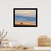 Surfen in Baja Mexico Poster (Keuken)