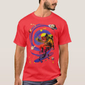 Surfen in de draaikolk t-shirt (Voorkant)