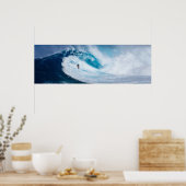 Surfen in Hawaii Poster (Keuken)