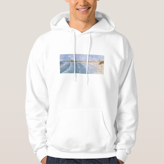 Surfen in Porthmeor Hoodie (Voorkant)