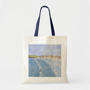 Surfen in Porthmeor Tote Bag
