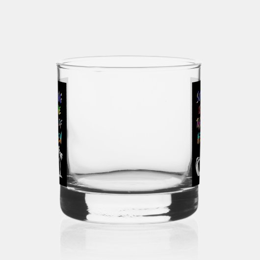 Surfen is de smaak van de hemel whisky glas (Rechts)