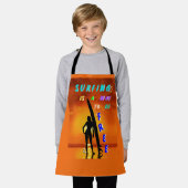 Surfen is een manier om vrij te zijn schort (Gedragen)