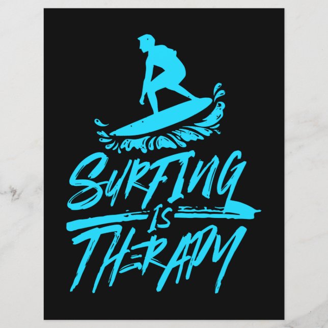 Surfen is een therapie (Voorkant)