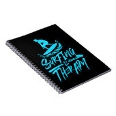 Surfen is een therapie notitieboek (Rechterzijde)