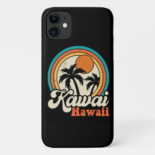Surfen Kawaii Hawaï Case-Mate iPhone Case (Achterkant)