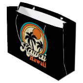 Surfen Kawaii Hawaï Groot Cadeauzakje (Achterkant Gekanteld)