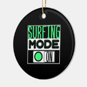 Surfen Keramisch Ornament (Links)