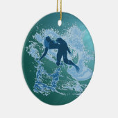 Surfen Keramisch Ornament (Rechts)