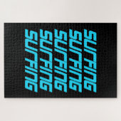 Surfen Legpuzzel (Horizontaal)