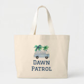 Surfen Leven  Grote Tote Bag (Voorkant)