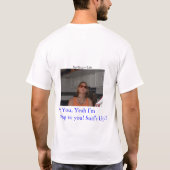 Surfen=leven T-shirt (Achterkant)