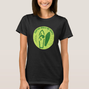 Surfen maakt me een gelukkige Surfer T-shirt