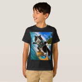 Surfen maar t-shirt (Voorkant volledig)