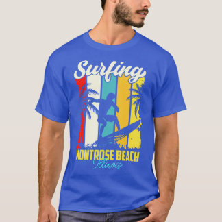 Surfen Montrose Beach Illinois T-shirt