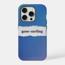 surfen, naar de blauwe zee