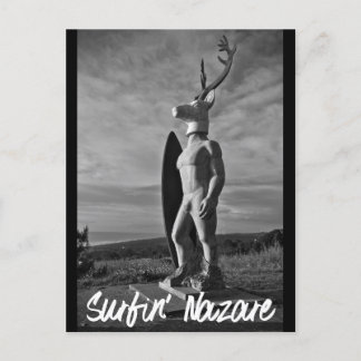 Surfen Nazare Briefkaart