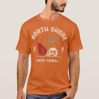Surfen North Shore Oahu Hawaii Retro Surf T-shirt
