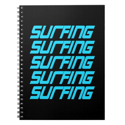 Surfen Notitieboek (Voorkant)