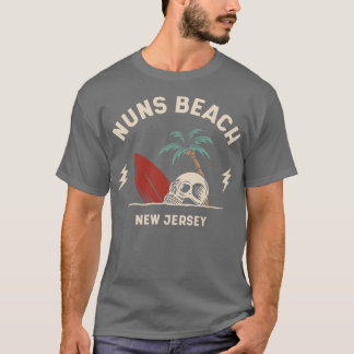  Surfen Nuns Beach New Jersey Retro Surven S T-shirt
