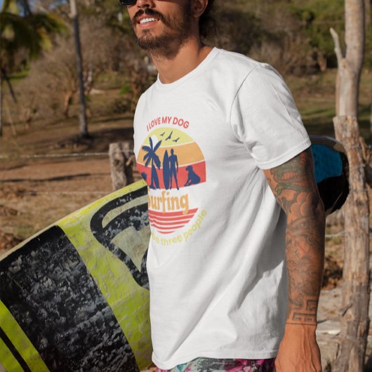 Surfen Ocean Dog Papa Huisdier liefhebber Avontuur Trui