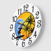 Surfen omhoog grote klok (Hoek)