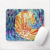 Surfen omhoog muismat (Met muis)