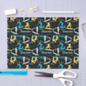 Surfen omhoog tissuepapier (Craft)