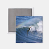 Surfen onder een regenboogmagneet magneet (Voorkant / Achterkant)