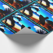 Surfen op 10-papier voor onmiddellijke verpakking cadeaupapier (Hoek)