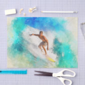 Surfen op 17A-B-opties Tissuepapier (Craft)