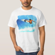 Surfen op 1 Shirt
