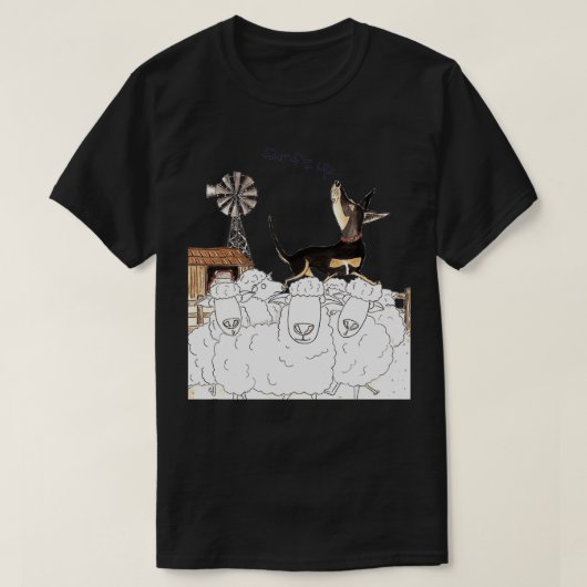 Surfen op 2 t-shirt (Design voorkant)